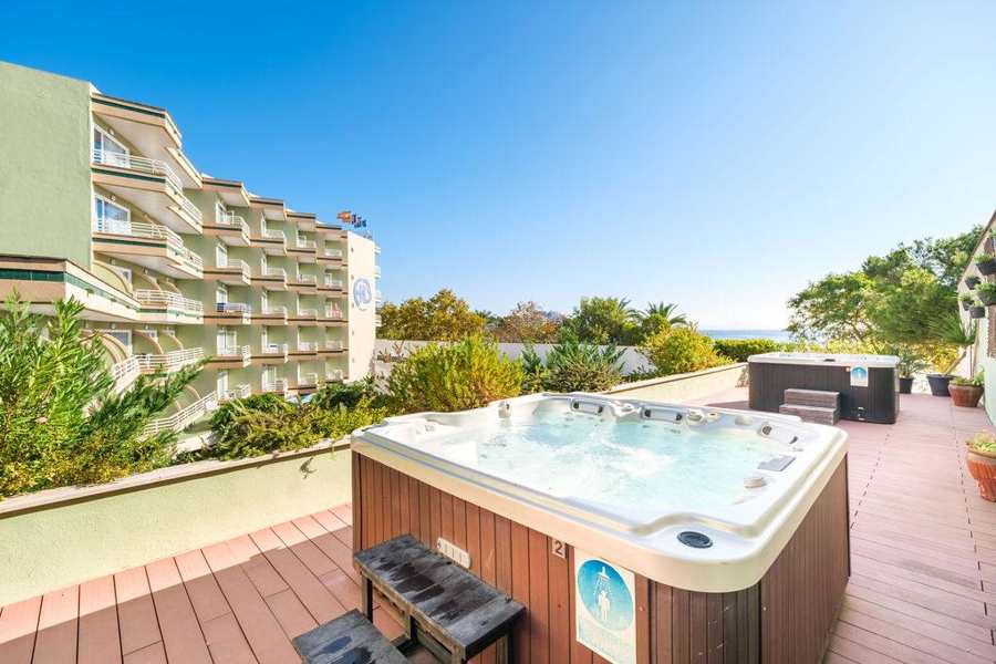Jacuzzis del hotel